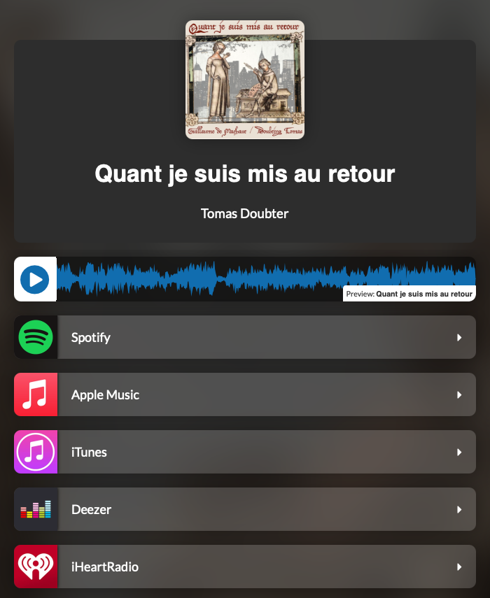 Quant je suis mis au retour